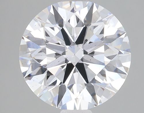 2.20ct D SI1 Rare Carat Ideal Cut Round Lab Grown Diamond