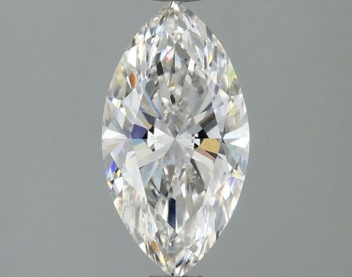 1.26ct F VS2 Rare Carat Ideal Cut Marquise Lab Grown Diamond