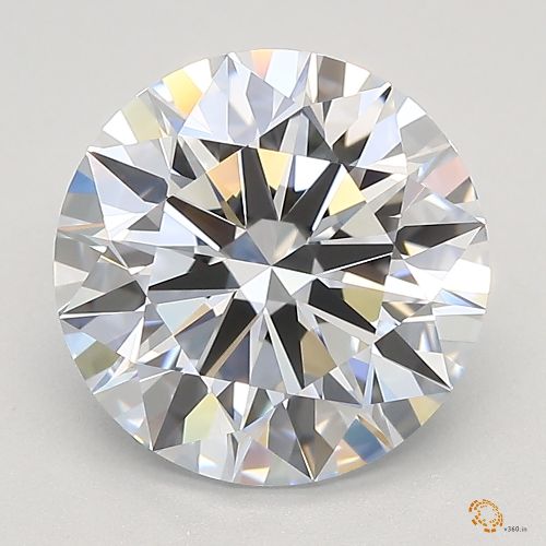 2.25ct F VVS1 Rare Carat Ideal Cut Round Lab Grown Diamond