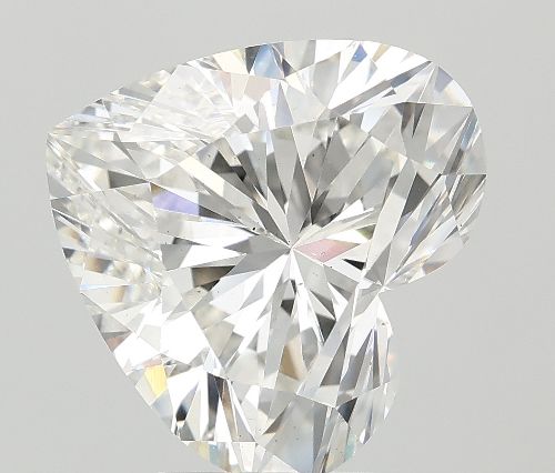 5.02ct G VS2 Rare Carat Ideal Cut Heart Lab Grown Diamond