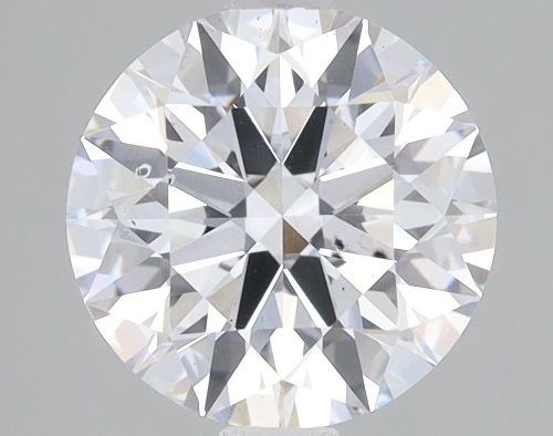 2.20ct F SI1 Rare Carat Ideal Cut Round Lab Grown Diamond