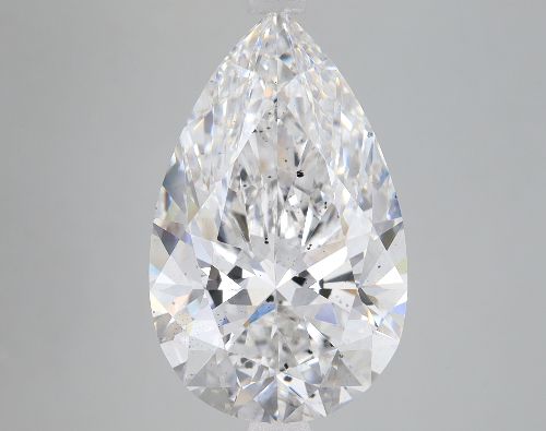 6.15ct E SI2 Rare Carat Ideal Cut Pear Lab Grown Diamond