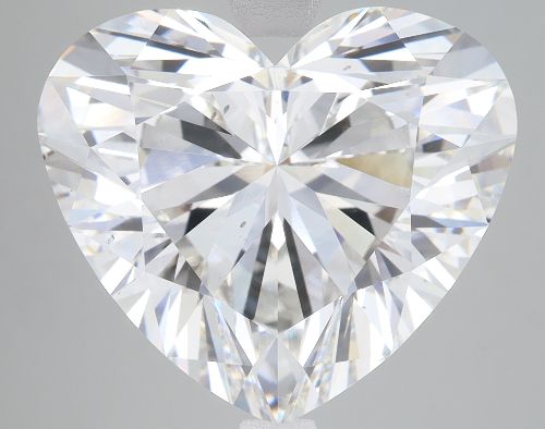 10.09ct F VS2 Rare Carat Ideal Cut Heart Lab Grown Diamond