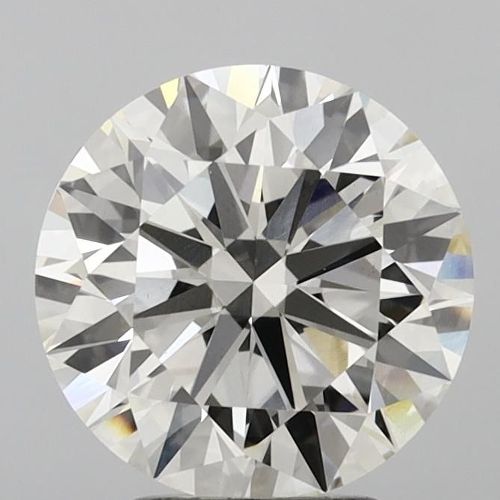 3.47ct J VS1 Ideal Cut Round Lab Grown Diamond