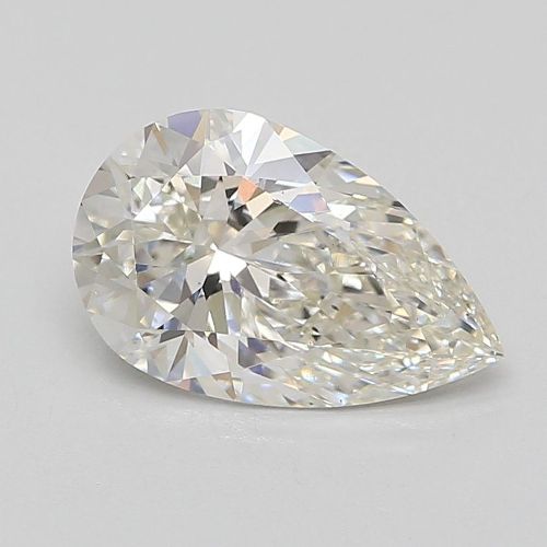 2.80ct I VS2 Rare Carat Ideal Cut Pear Lab Grown Diamond