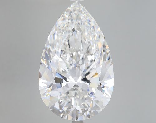 18.03ct F VS1 Very Good Cut Pear Lab Grown Diamond