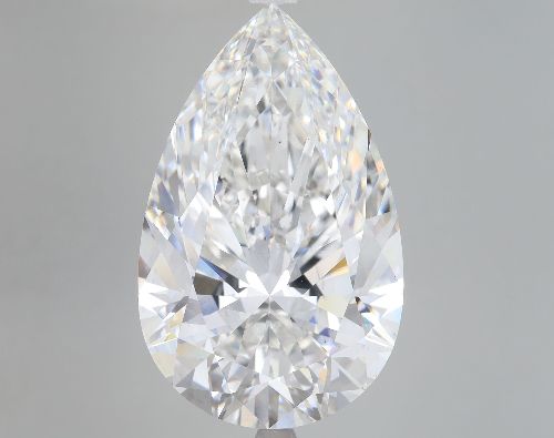 18.03ct F VS1 Very Good Cut Pear Lab Grown Diamond