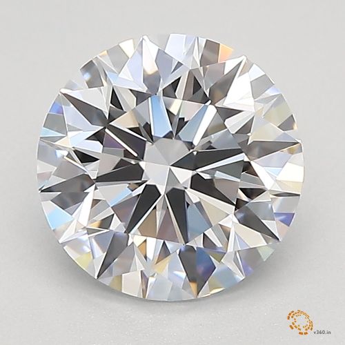 1.27ct F VVS2 Rare Carat Ideal Cut Round Lab Grown Diamond