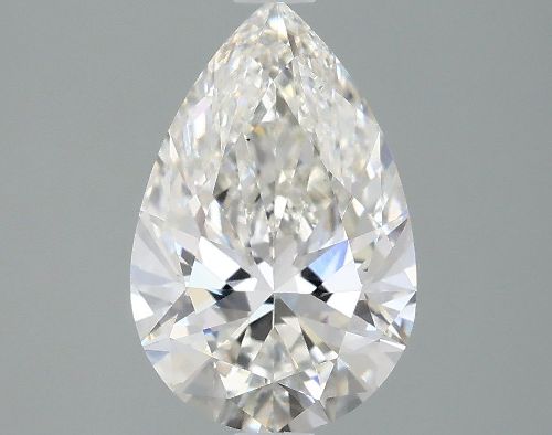 2.06ct H VS1 Rare Carat Ideal Cut Pear Lab Grown Diamond