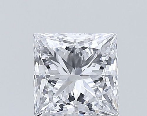 0.80ct E VVS2 Rare Carat Ideal Cut Princess Lab Grown Diamond