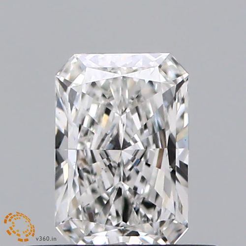 0.50ct E VS1 Rare Carat Ideal Cut Radiant Lab Grown Diamond