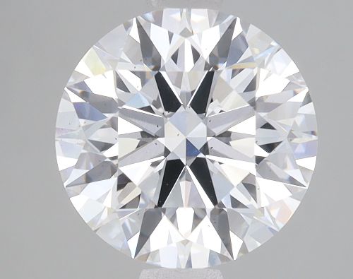 2.51ct D SI1 Rare Carat Ideal Cut Round Lab Grown Diamond