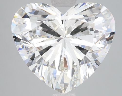 5.08ct G VS2 Rare Carat Ideal Cut Heart Lab Grown Diamond