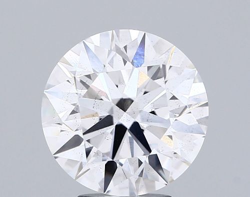 3.51ct E SI1 Rare Carat Ideal Cut Round Lab Grown Diamond