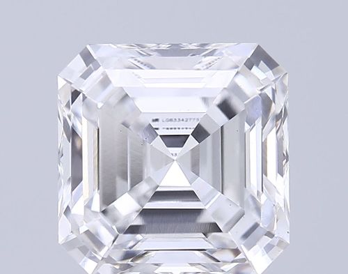 7.09ct F VS1 Rare Carat Ideal Cut Asscher Lab Grown Diamond