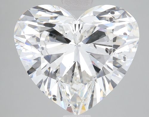 5.01ct G SI2 Rare Carat Ideal Cut Heart Lab Grown Diamond