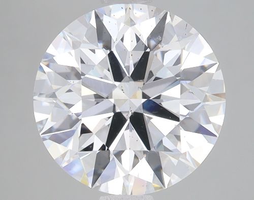 3.45ct D VS2 Rare Carat Ideal Cut Round Lab Grown Diamond