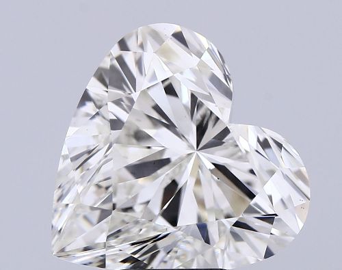 6.51ct G VS1 Rare Carat Ideal Cut Heart Lab Grown Diamond