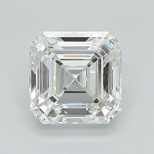 1.58ct E VS2 Rare Carat Ideal Cut Asscher Lab Grown Diamond