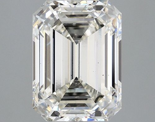 2.77ct H VS1 Rare Carat Ideal Cut Emerald Lab Grown Diamond