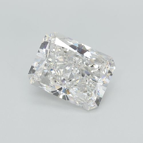 6.01ct G SI2 Rare Carat Ideal Cut Radiant Lab Grown Diamond