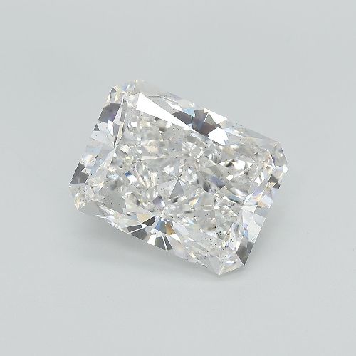 6.01ct G SI2 Rare Carat Ideal Cut Radiant Lab Grown Diamond