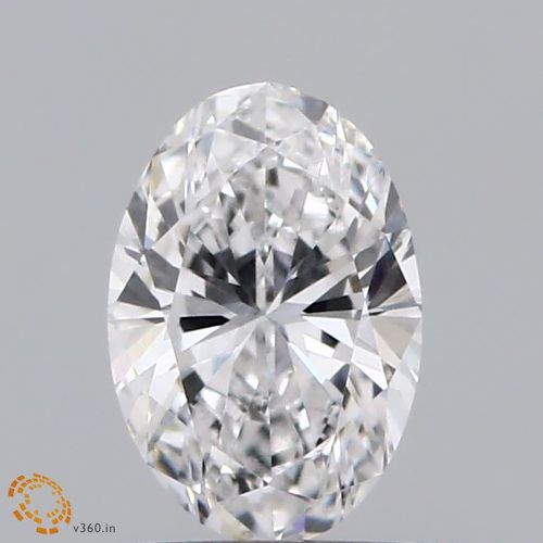 0.55ct D VS1 Very Good Cut Oval Lab Grown Diamond