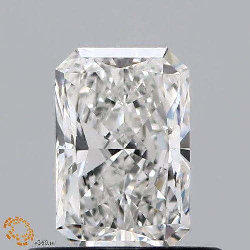 0.62ct F VS1 Very Good Cut Radiant Lab Grown Diamond