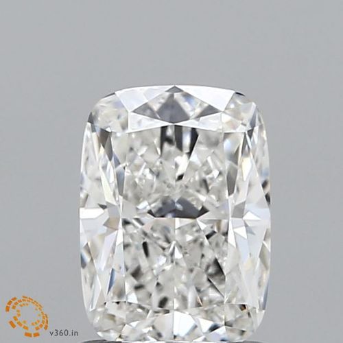 1.26ct F VS1 Very Good Cut Cushion Lab Grown Diamond