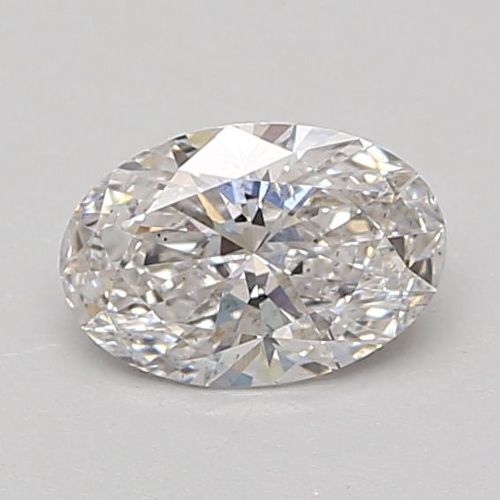 0.91ct F SI1 Rare Carat Ideal Cut Oval Lab Grown Diamond