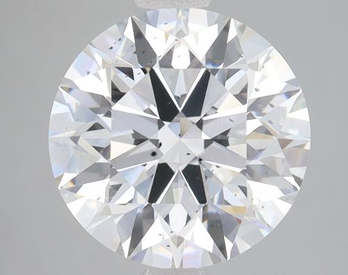 3.45ct F SI1 Rare Carat Ideal Cut Round Lab Grown Diamond