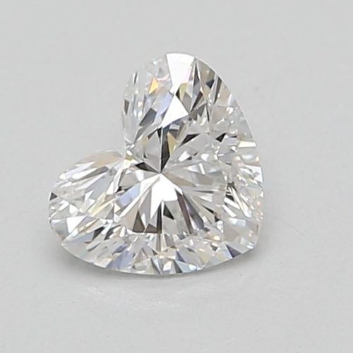 0.88ct D VVS2 Rare Carat Ideal Cut Heart Lab Grown Diamond