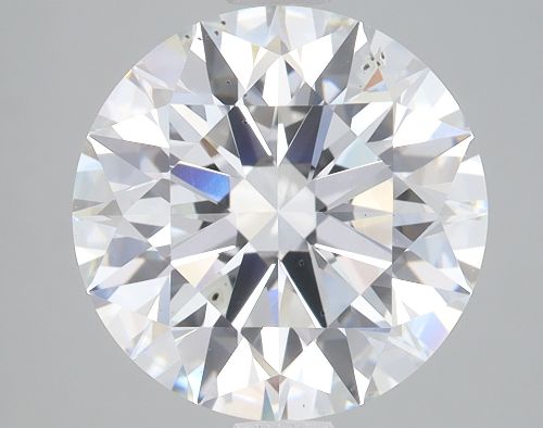 4.09ct F SI1 Rare Carat Ideal Cut Round Lab Grown Diamond