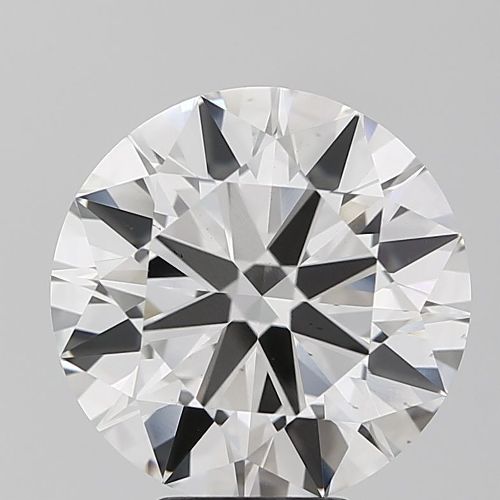 6.01ct G VS2 Rare Carat Ideal Cut Round Lab Grown Diamond