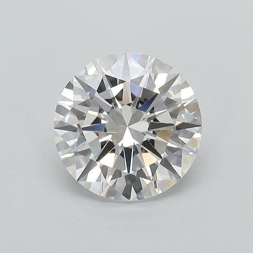 3.28ct F SI1 Rare Carat Ideal Cut Round Lab Grown Diamond