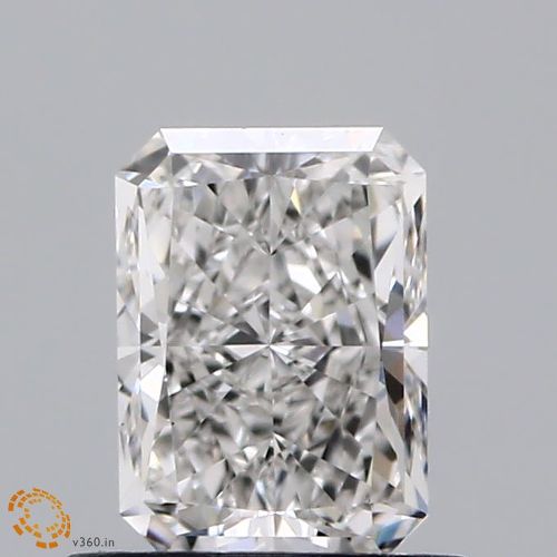 0.79ct F VVS2 Very Good Cut Radiant Lab Grown Diamond