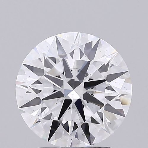 2.63ct D VS2 Rare Carat Ideal Cut Round Lab Grown Diamond