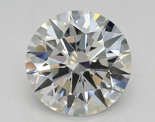 2.52ct F VVS1 Rare Carat Ideal Cut Round Lab Grown Diamond