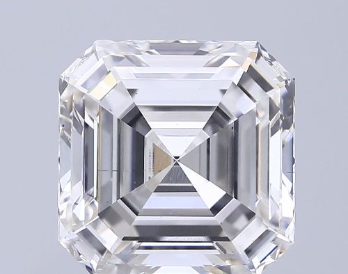 7.72ct G VS2 Rare Carat Ideal Cut Asscher Lab Grown Diamond