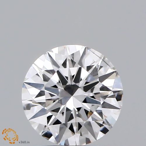 0.65ct F SI1 Excellent Cut Round Lab Grown Diamond