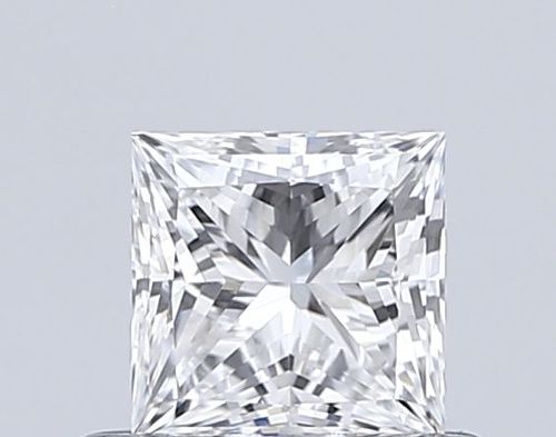 0.47ct E VVS2 Rare Carat Ideal Cut Princess Lab Grown Diamond