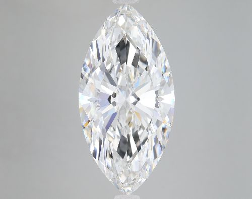 7.04ct F VS2 Rare Carat Ideal Cut Marquise Lab Grown Diamond