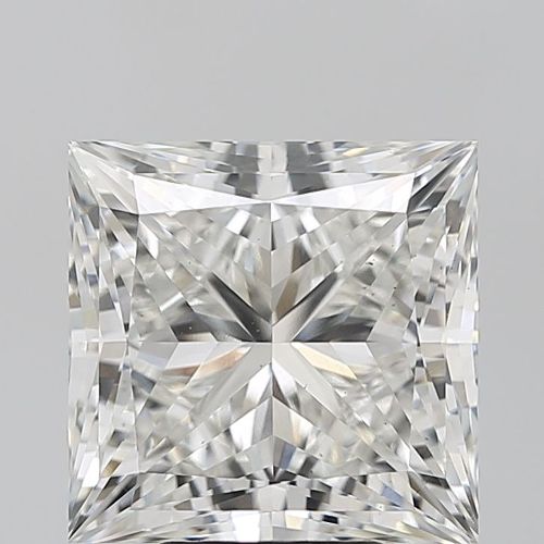 6.02ct G VS2 Rare Carat Ideal Cut Princess Lab Grown Diamond