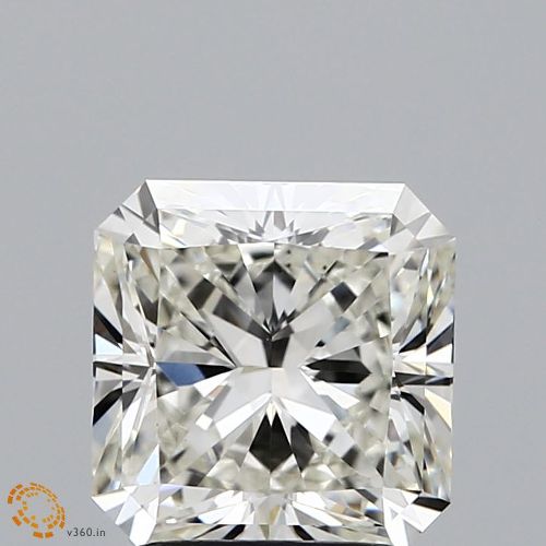 2.16ct H VS1 Rare Carat Ideal Cut Radiant Lab Grown Diamond