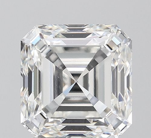 2.55ct F VVS2 Very Good Cut Asscher Lab Grown Diamond