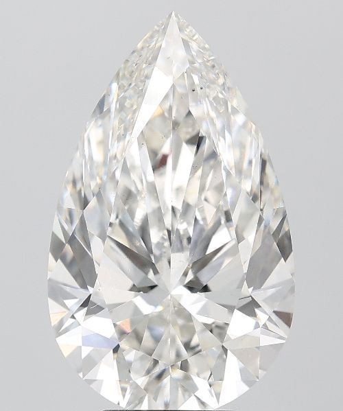 7.09ct G VS2 Rare Carat Ideal Cut Pear Lab Grown Diamond