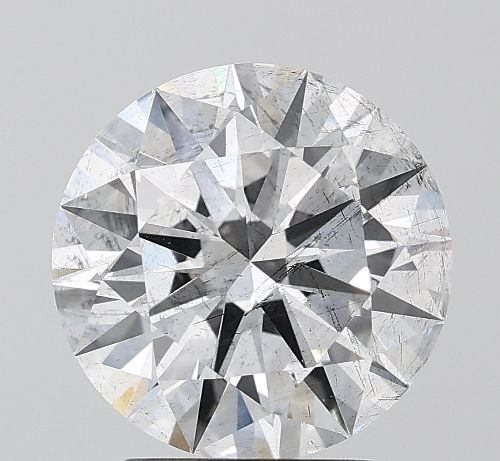 3.02ct G SI2 Ideal Cut Round Lab Grown Diamond