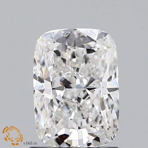 1.21ct F VS2 Very Good Cut Cushion Lab Grown Diamond