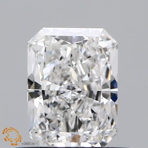 0.60ct F VS1 Excellent Cut Radiant Lab Grown Diamond