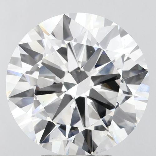 6.78ct F VS2 Excellent Cut Round Lab Grown Diamond